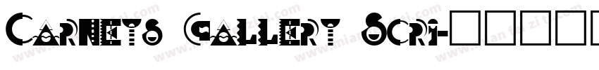 Carneys Gallery Scri字体转换